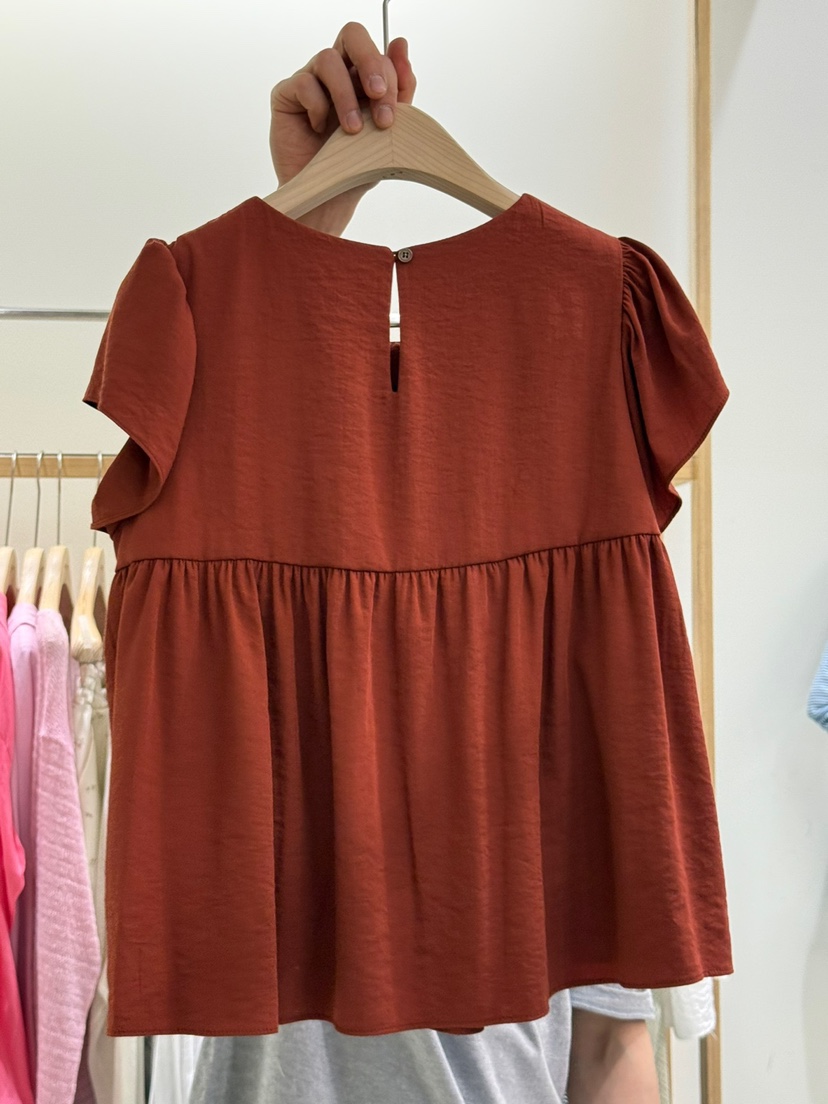 EUM韓國直郵㊣女裝新品25春夏時尚人氣休閑推薦熱賣襯衫蕾絲衫EUM襯衫/蕾絲衫