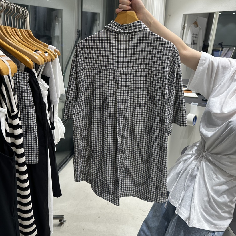 TREND SELLER/G韓國直郵㊣東大門實拍女裝新品25春夏襯衫蕾絲衫G/TREND SELLER襯衫/蕾絲衫
