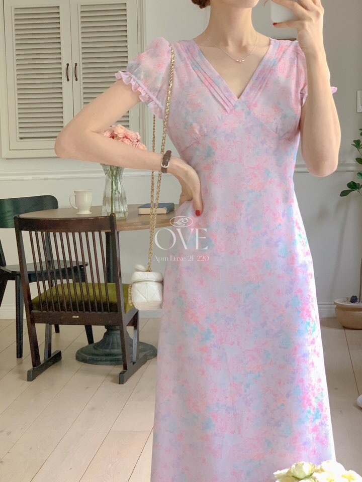 OVE韓國直郵㊣東大門實拍女裝新品時尚人氣推薦熱賣休閑連衣裙OVE連衣裙