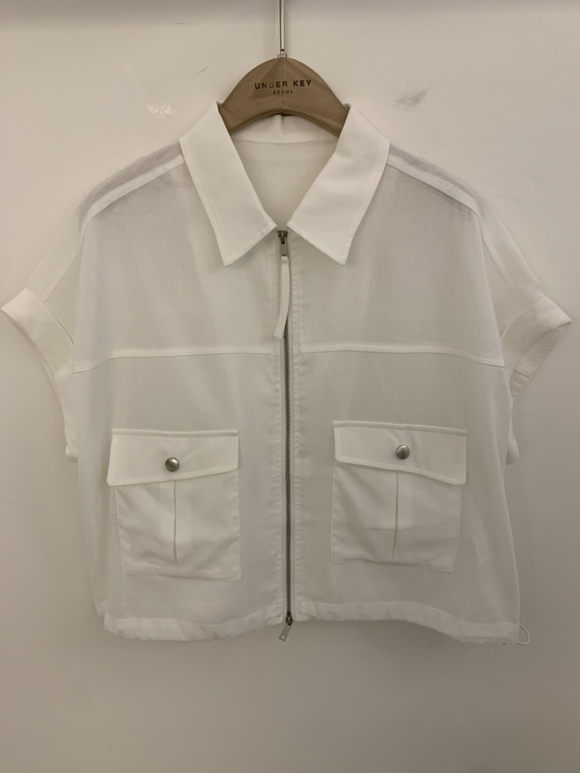 UNDER KEY直郵韓國代購㊣女裝新品熱賣25春夏休閑推薦夾克UNDER KEY夾克圖色2