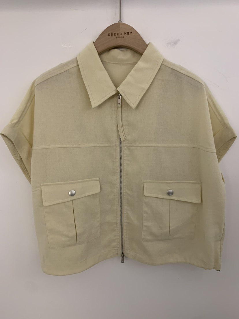 UNDER KEY直郵韓國代購㊣女裝新品熱賣25春夏休閑推薦夾克UNDER KEY夾克圖色3