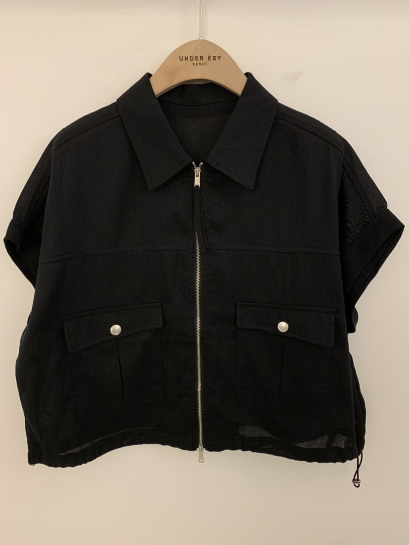 UNDER KEY直郵韓國代購㊣女裝新品熱賣25春夏休閑推薦夾克UNDER KEY夾克圖色4