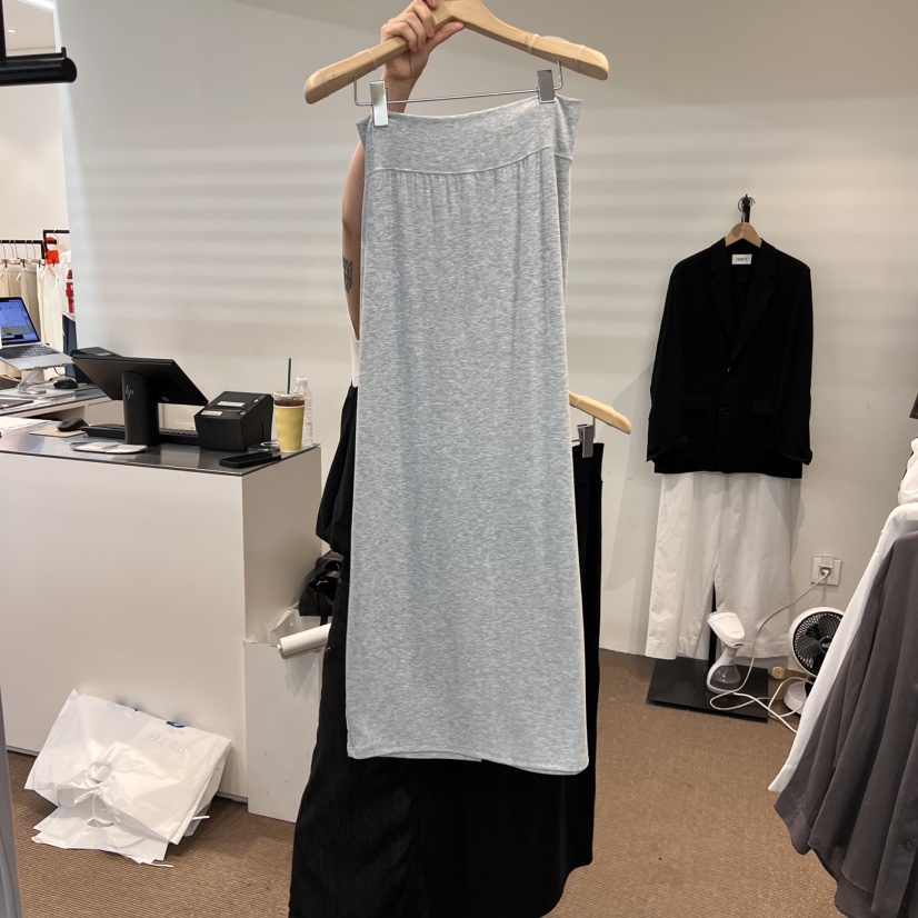 OBJECT直郵韓國代購㊣女裝新款推薦25春夏時尚半身裙中短裙OBJECT半身裙/中短裙圖色2