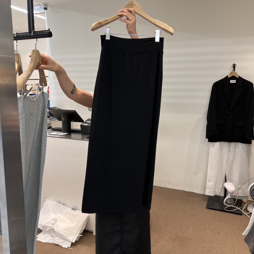 OBJECT直郵韓國代購㊣女裝新款推薦25春夏時尚半身裙中短裙OBJECT半身裙/中短裙圖色3