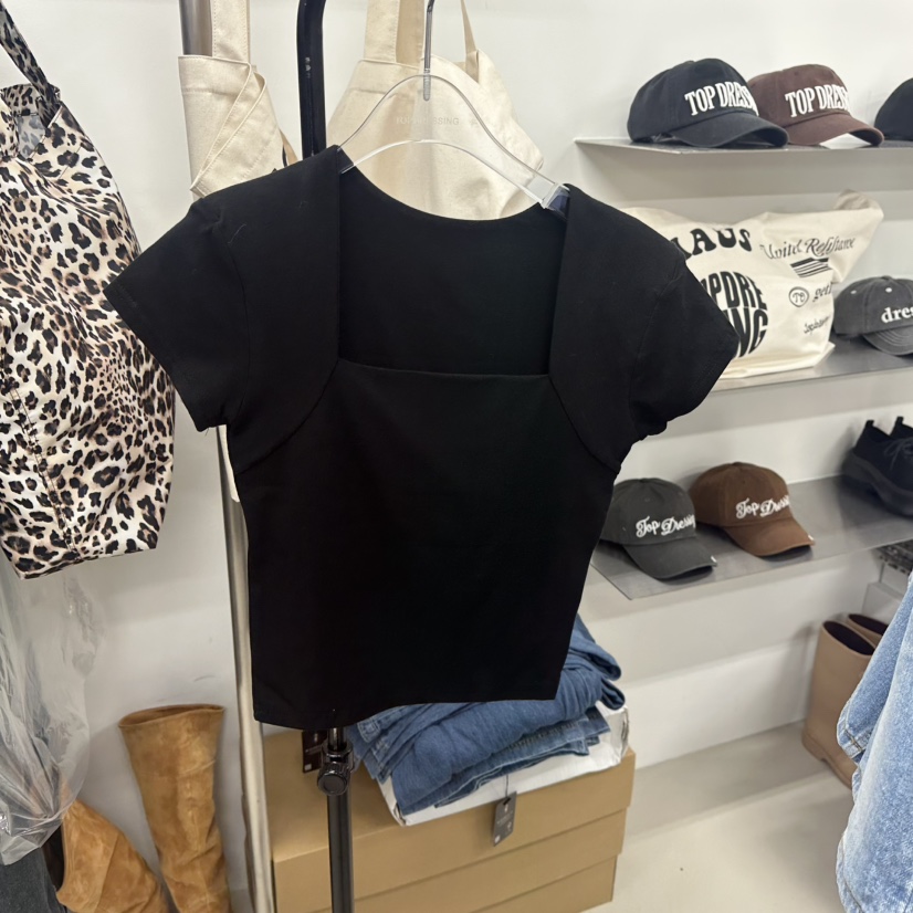 TOPDRESSING韓國㊣直郵東大門代購女裝新品熱賣推薦時尚T恤TOPDRESSINGT恤圖色4