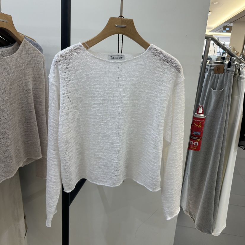 3 ANOTHER韓國直郵㊣東大門實拍女裝新品25春夏休閑針織衫3 ANOTHER針織衫