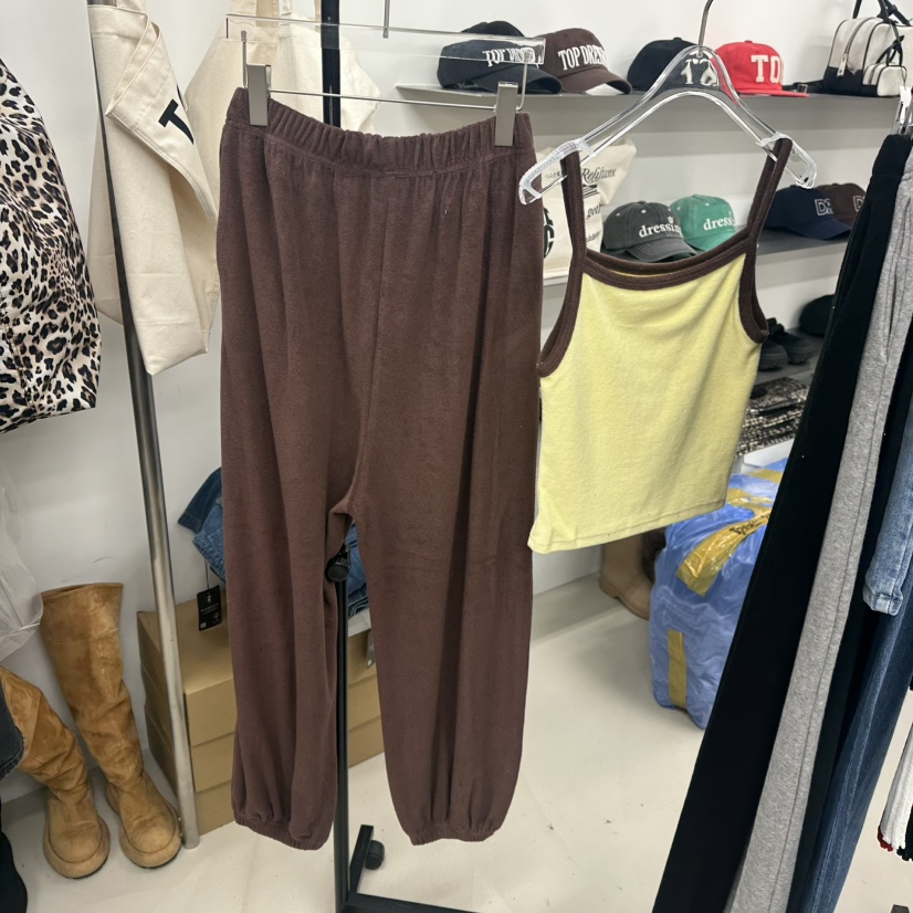 TOPDRESSING韓國㊣直郵東大門代購女裝新款人氣推薦休閑套裝TOPDRESSING套裝