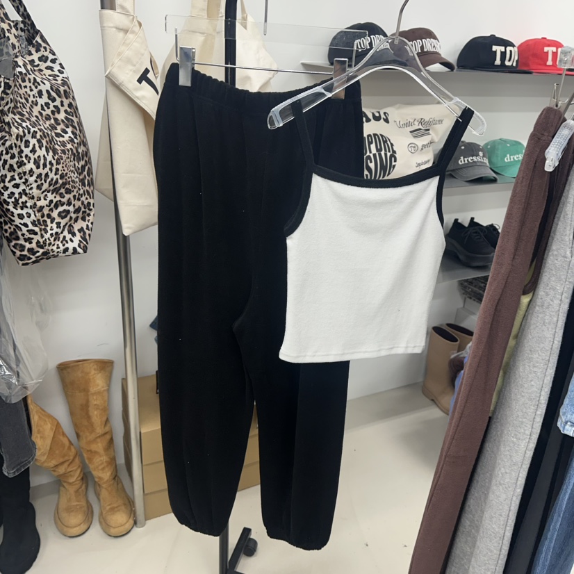 TOPDRESSING韓國㊣直郵東大門代購女裝新款人氣推薦休閑套裝TOPDRESSING套裝圖色2