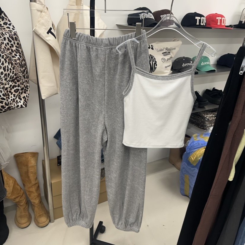 TOPDRESSING韓國㊣直郵東大門代購女裝新款人氣推薦休閑套裝TOPDRESSING套裝圖色3