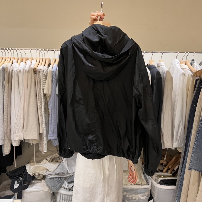 OP PER韓國㊣直郵東大門代購女裝新品休閑25春夏熱賣時尚夾克OPPER-simplebeige夾克