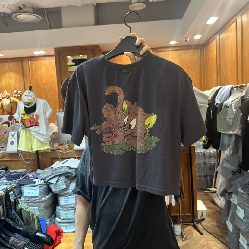 GARMENT-P韓國直郵㊣東大門實拍女裝新品時尚人氣25春夏T恤GARMENTT恤