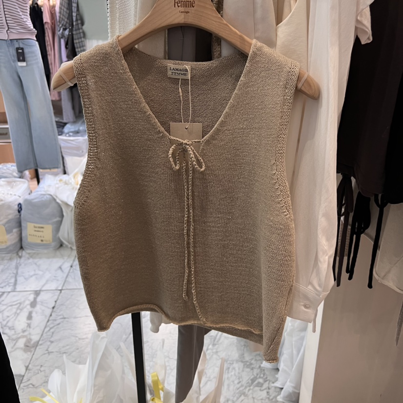LA MAGIE FEMME韓國直郵㊣東大門實拍女裝新品人氣吊帶背心Lamagie Femme吊帶/背心