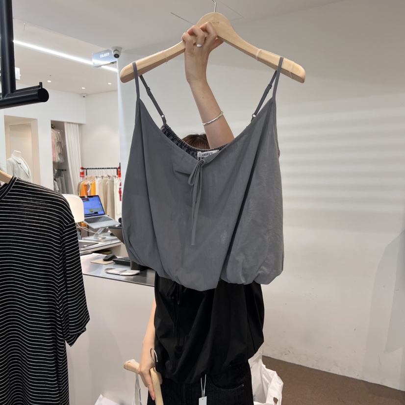 OBJECT韓國直郵㊣東大門實拍女裝新品熱賣吊帶背心不含內搭OBJECT吊帶/背心圖色3