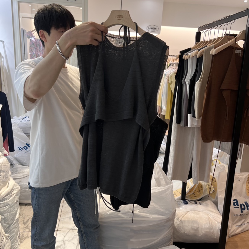 LA MAGIE FEMME韓國㊣直郵東大門代購女裝新品熱賣套裝套裝Lamagie Femme套裝圖色3