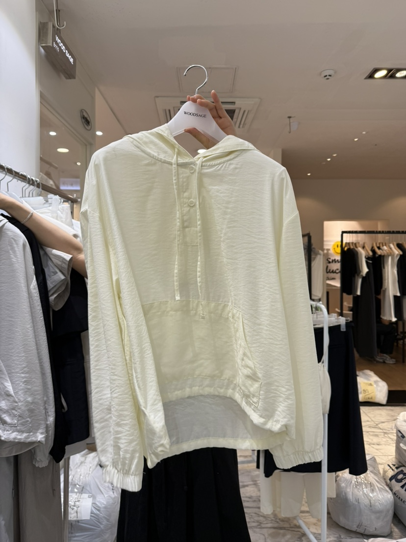 WOOD SAGE直郵韓國代購㊣女裝新品人氣休閑25春夏熱賣夾克WOOD SAGE夾克