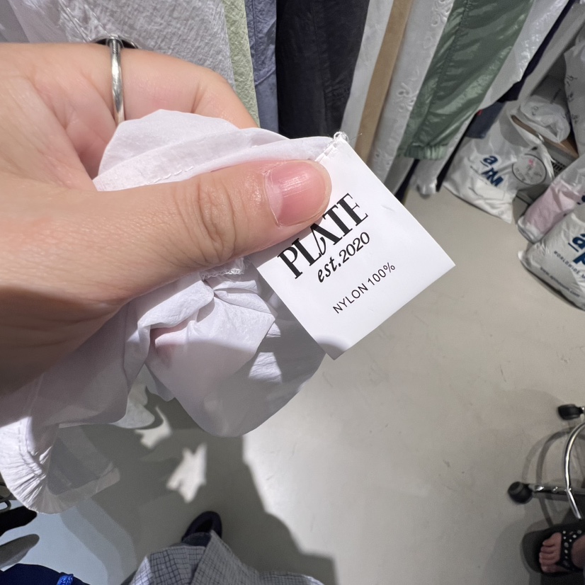 PLATE直郵韓國代購㊣女裝新款時尚人氣熱賣休閑推薦襯衫蕾絲衫PLATE襯衫/蕾絲衫
