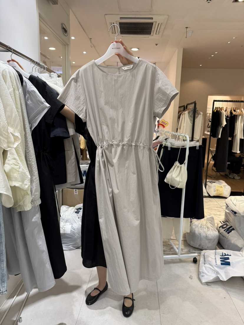 WOOD SAGE韓國㊣直郵東大門代購女裝新款25春夏人氣連衣裙WOOD SAGE連衣裙圖色2