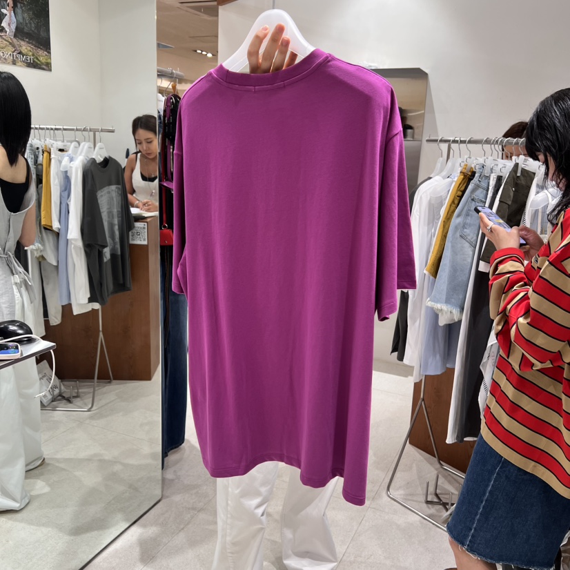 TEMPTING直郵韓國代購㊣女裝新款休閑25春夏推薦時尚人氣T恤TEMPTINGT恤