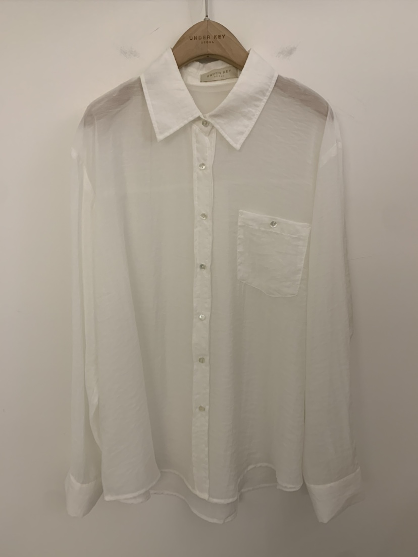 UNDER KEY直郵韓國代購㊣女裝新款熱賣時尚休閑襯衫蕾絲衫UNDER KEY襯衫/蕾絲衫圖色4