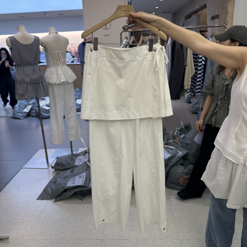 SANDALWOOD韓國㊣直郵東大門代購女裝新款熱賣推薦25春夏裙褲SANDALWOOD裙褲