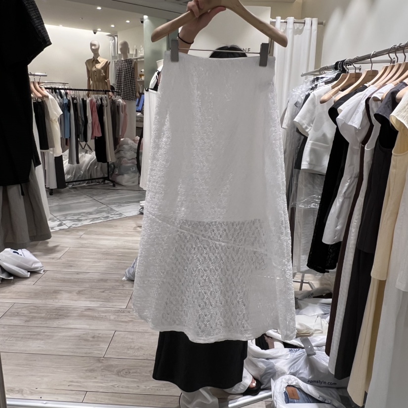 ADELINE直郵韓國代購㊣女裝新品休閑時尚熱賣推薦人氣25春夏長裙ADELINE長裙圖色1