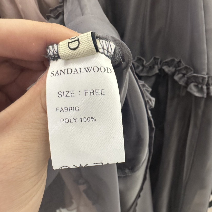 SANDALWOOD直郵韓國代購㊣女裝新品人氣熱賣推薦時尚休閑長裙SANDALWOOD長裙