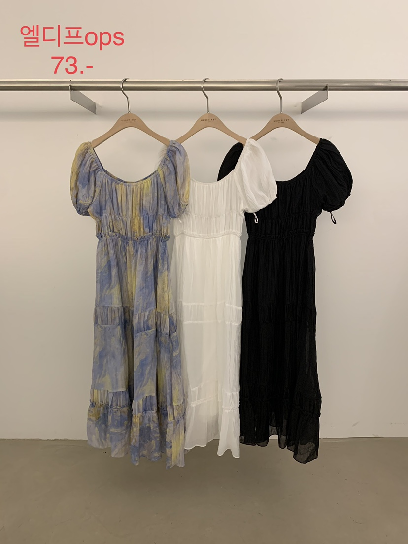 UNDER KEY韓國直郵㊣女裝新品休閑推薦25春夏熱賣時尚連衣裙UNDER KEY連衣裙