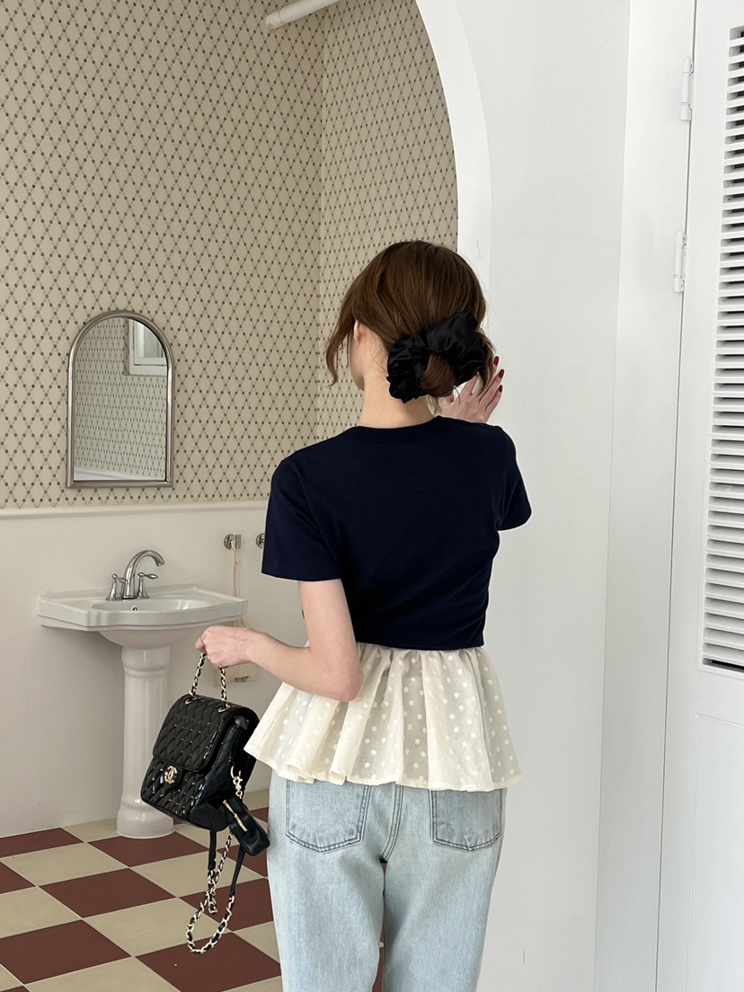 MARKE-P韓國㊣直郵東大門代購女裝新品25春夏人氣休閑熱賣T恤MARKE-PT恤