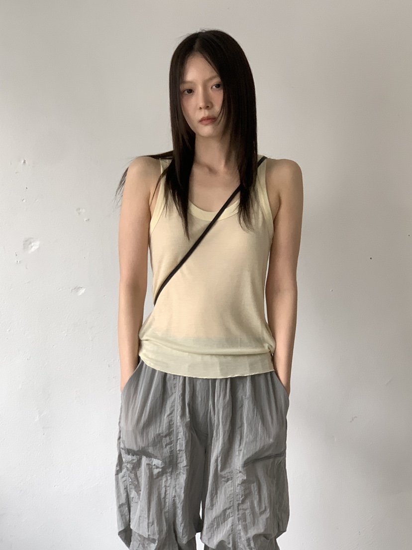 FAVE韓國㊣直郵東大門代購女裝新款推薦人氣25春夏吊帶背心FAVOURITE吊帶/背心