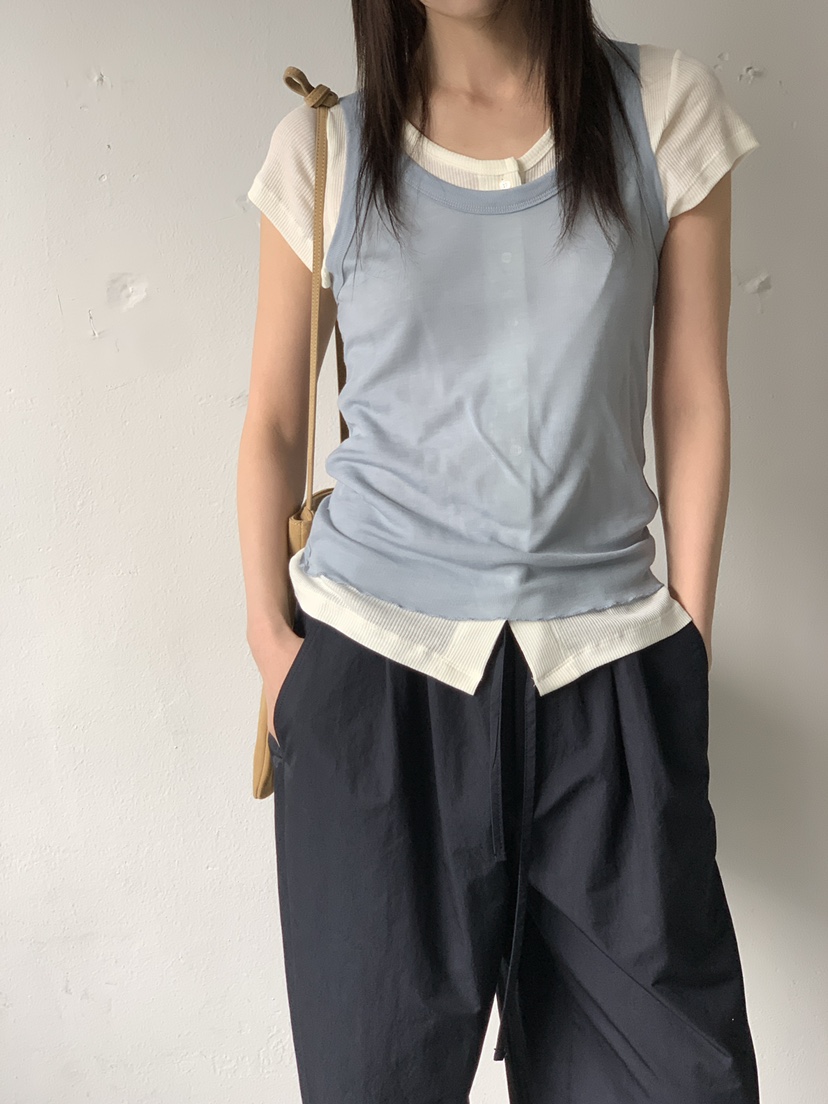 FAVE韓國㊣直郵東大門代購女裝新款推薦人氣25春夏吊帶背心FAVOURITE吊帶/背心