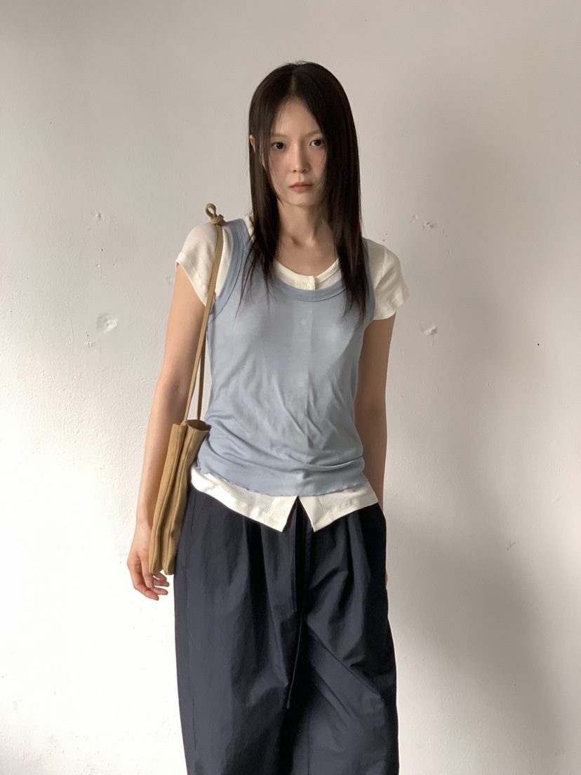FAVE韓國㊣直郵東大門代購女裝新款推薦人氣25春夏吊帶背心FAVOURITE吊帶/背心