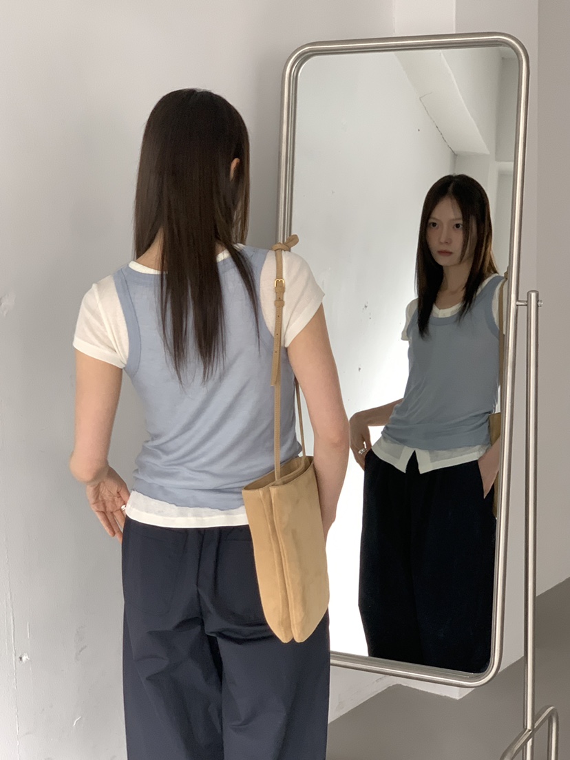 FAVE韓國㊣直郵東大門代購女裝新款推薦人氣25春夏吊帶背心FAVOURITE吊帶/背心