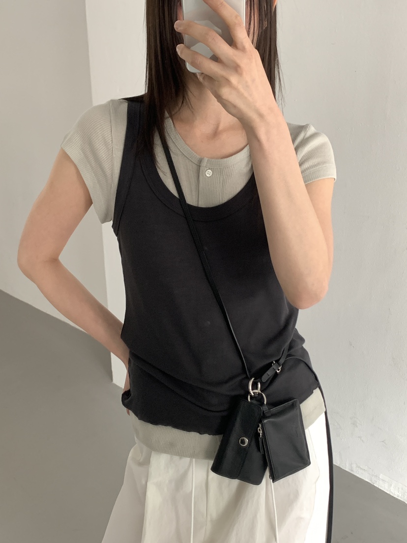 FAVE韓國㊣直郵東大門代購女裝新款推薦人氣25春夏吊帶背心FAVOURITE吊帶/背心