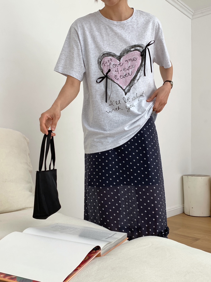 RE:OPENING韓國直郵㊣東大門實拍女裝新品人氣時尚25春夏T恤RE:OPENINGT恤