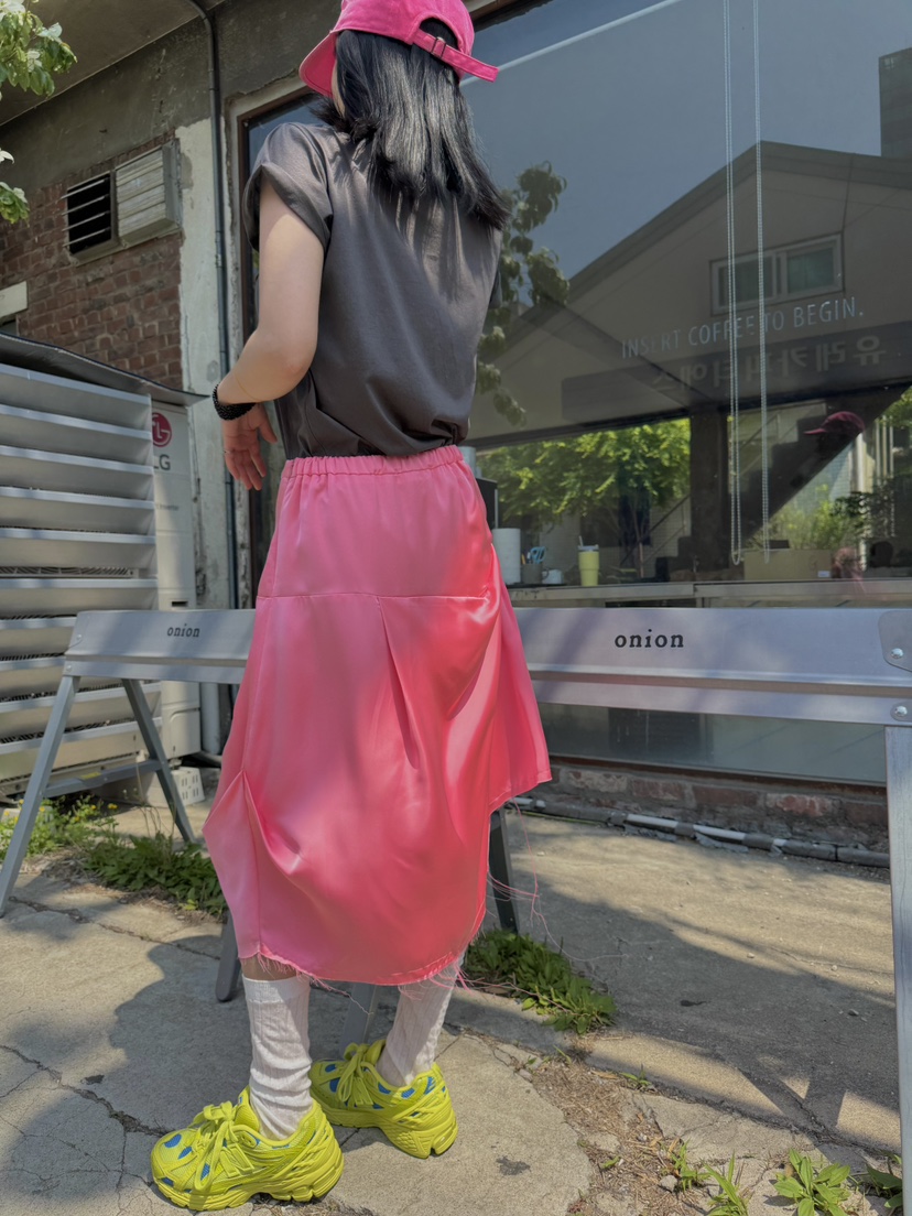 FRANC—L韓國㊣直郵東大門代購女裝新品推薦25春夏半身裙中短裙FRANC半身裙/中短裙