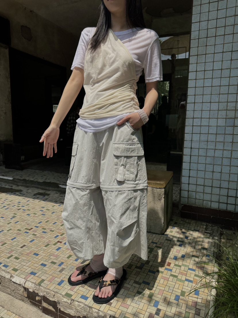 FRANC—L韓國直郵㊣東大門實拍女裝新品時尚推薦休閑休閑褲FRANC休閑褲