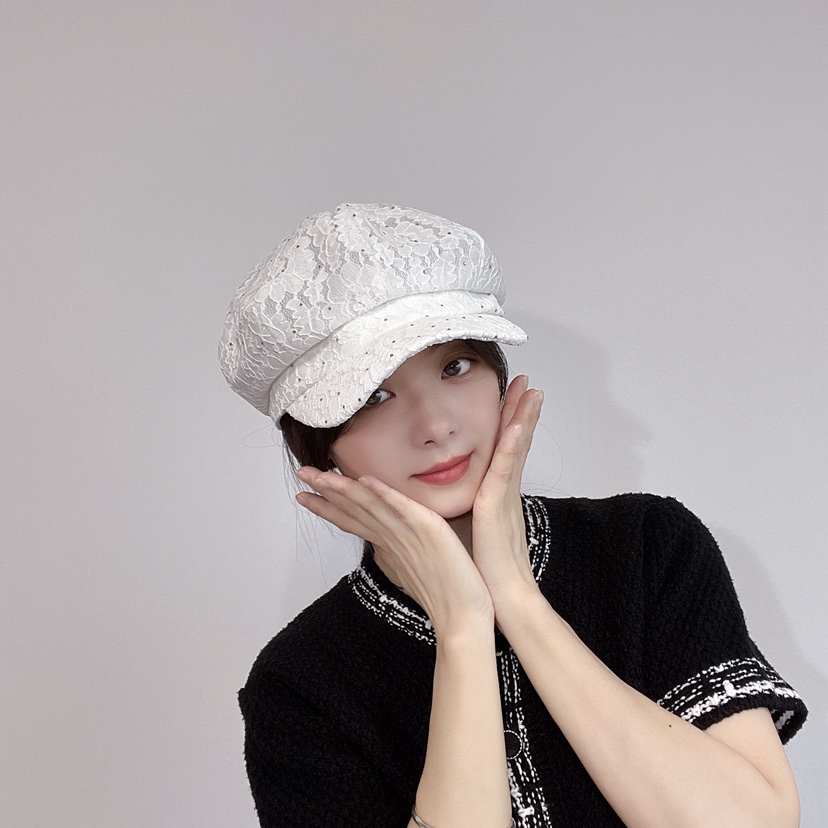 LOVELY HAT韓國直郵㊣女裝新品時尚休閑25春夏人氣熱賣帽子LOVELY HAT帽子