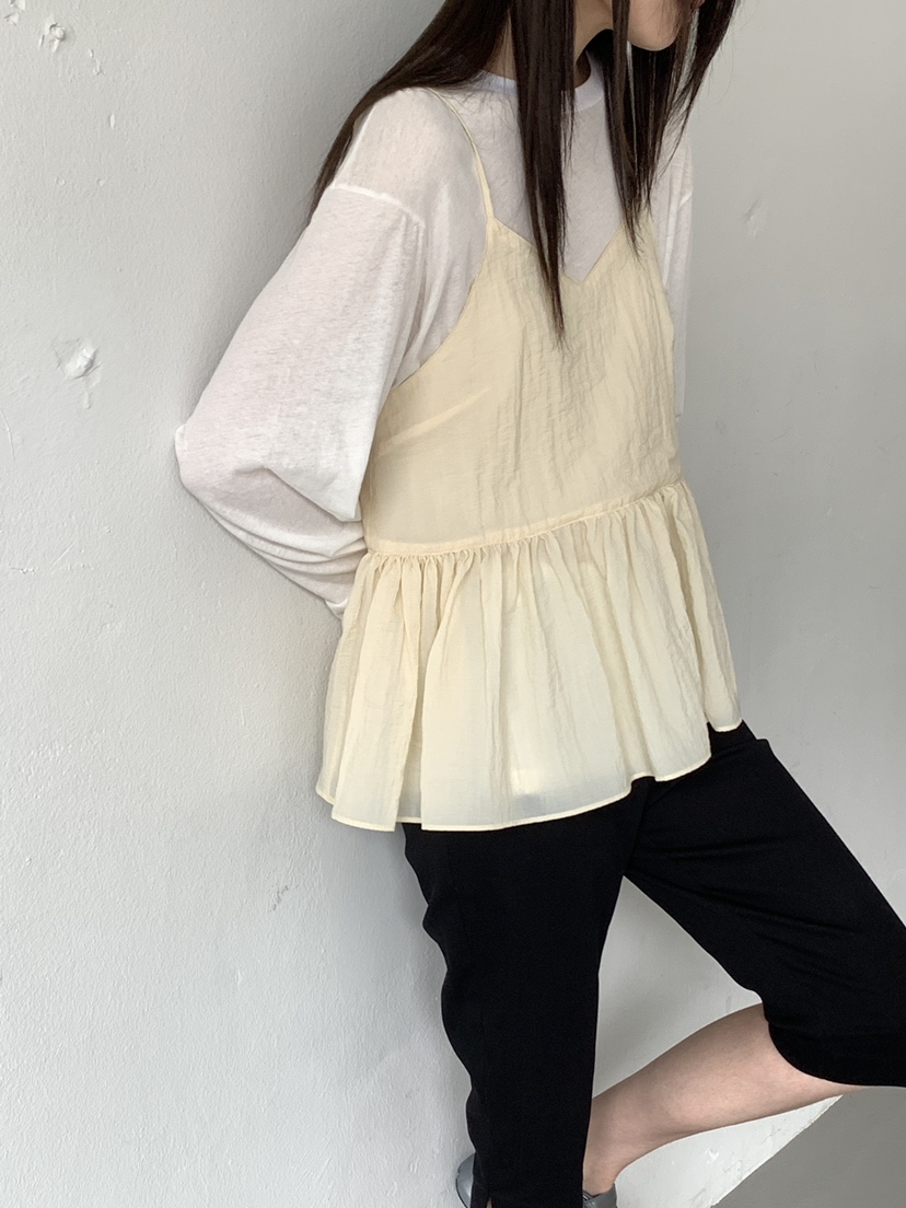 FAVE韓國直郵㊣女裝新品25春夏人氣推薦時尚休閑熱賣長袖T恤FAVOURITE長袖T恤