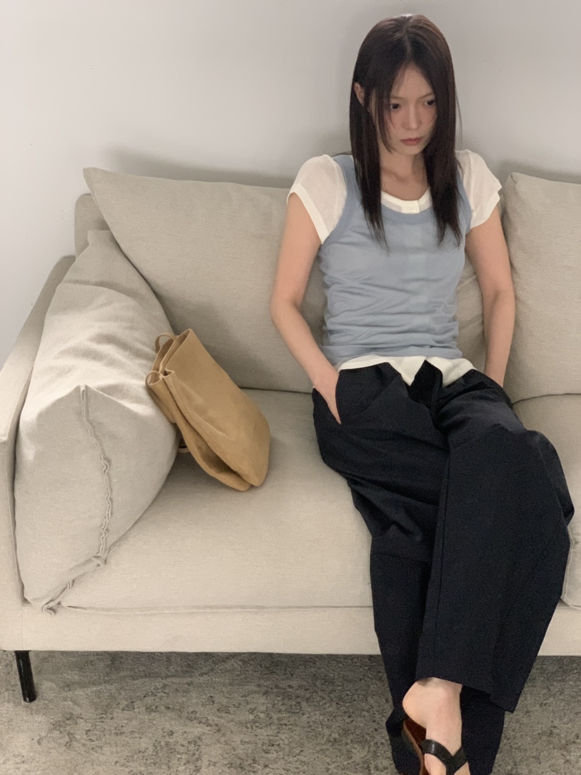 FAVE直郵韓國代購㊣女裝新款熱賣人氣時尚推薦25春夏休閑T恤FAVOURITET恤