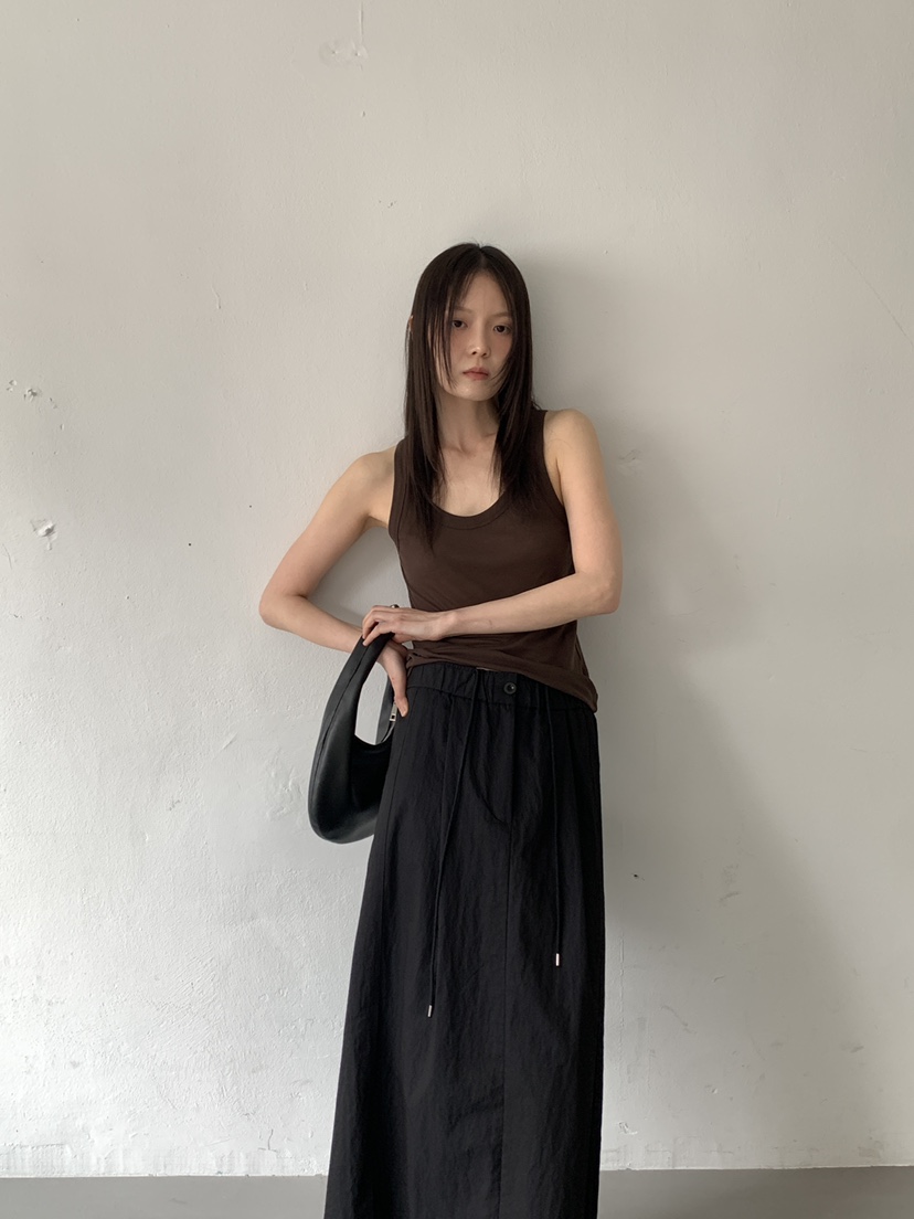FAVE韓國㊣直郵東大門代購女裝新款熱賣人氣休閑25春夏長裙FAVOURITE長裙