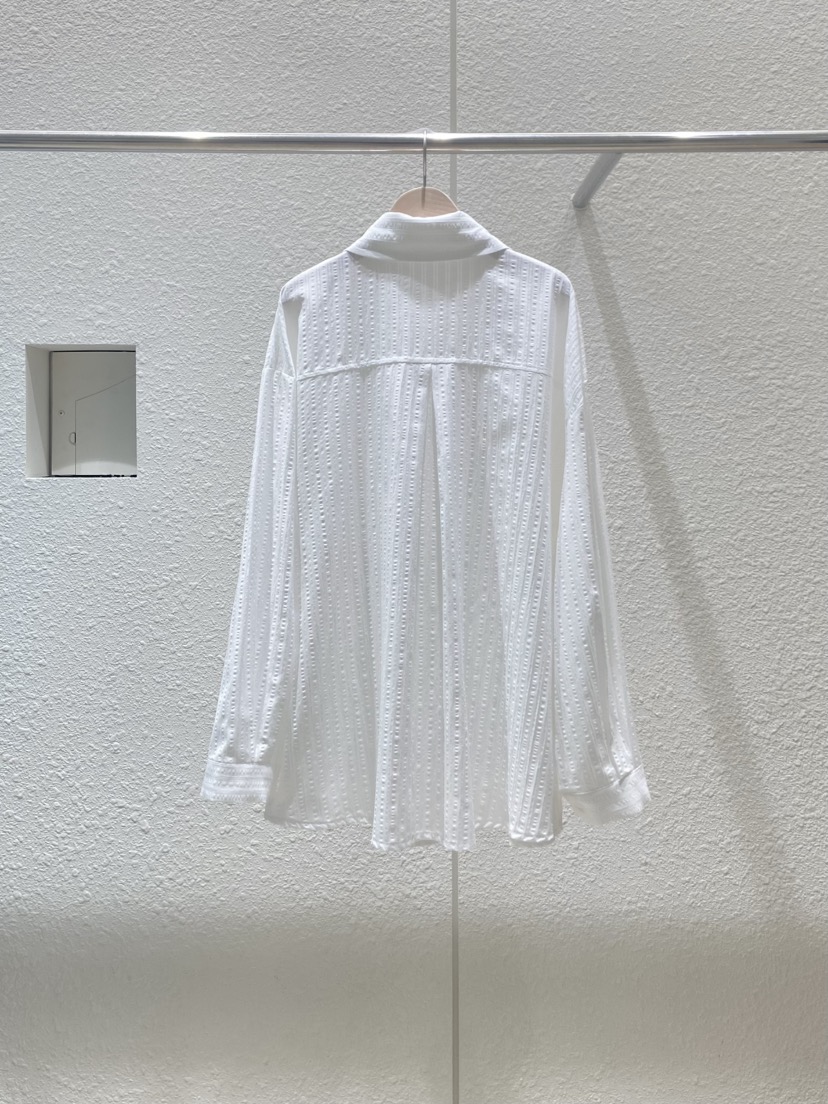 PLAYBUTTON-P韓國直郵㊣女裝新品休閑25春夏時尚襯衫蕾絲衫PLAYBUTTON襯衫/蕾絲衫