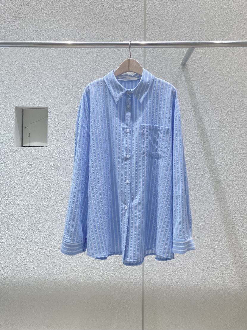 PLAYBUTTON-P韓國直郵㊣女裝新品休閑25春夏時尚襯衫蕾絲衫PLAYBUTTON襯衫/蕾絲衫圖色2