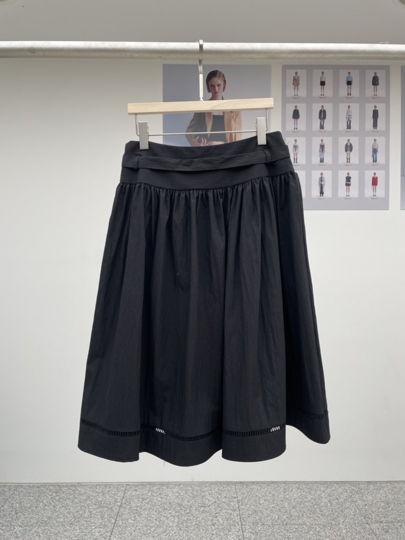 MADE-P韓國直郵㊣東大門實拍女裝新品熱賣25春夏半身裙中短裙MADE-P半身裙/中短裙