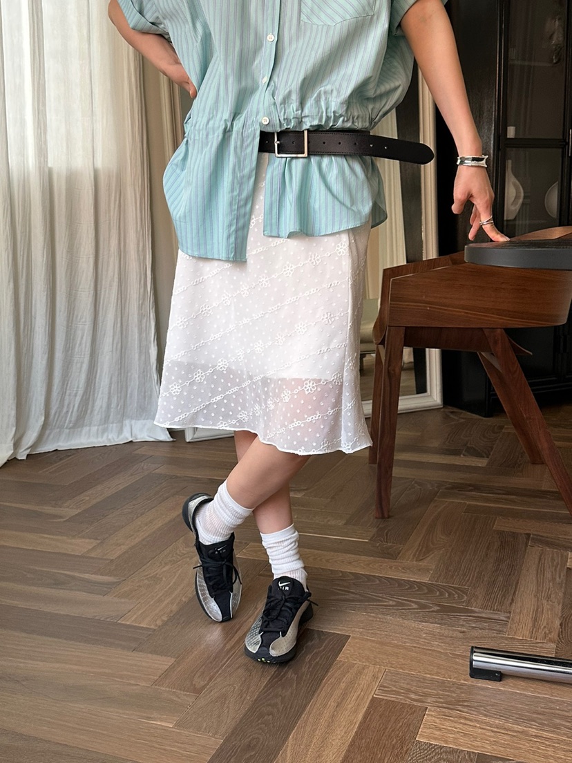 NEAR LEAP-P韓國直郵㊣東大門實拍女裝新品休閑半身裙中短裙NEAR LEAP半身裙/中短裙