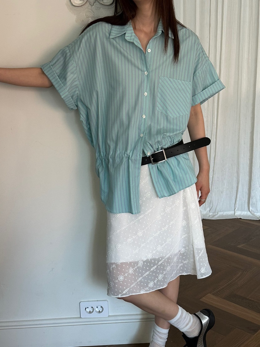 NEAR LEAP-P韓國直郵㊣東大門實拍女裝新品休閑半身裙中短裙NEAR LEAP半身裙/中短裙