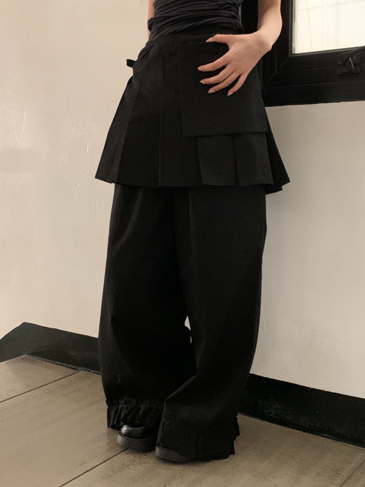 I I韓國㊣直郵東大門代購女裝新品熱賣休閑25春夏人氣裙褲ITSSONG裙褲