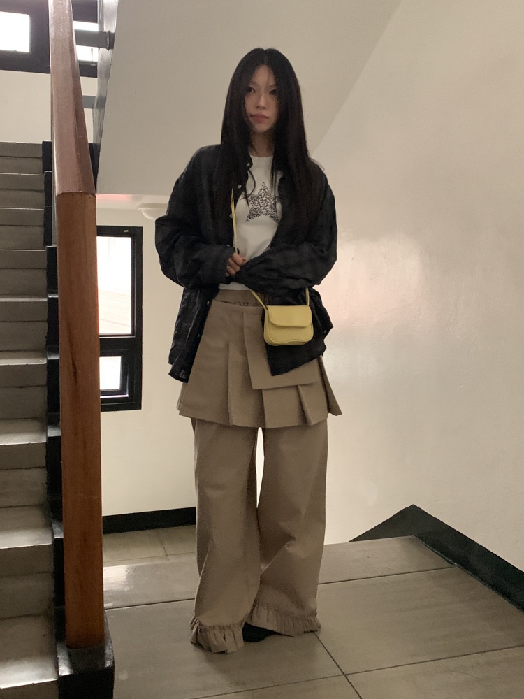 I I韓國㊣直郵東大門代購女裝新品熱賣休閑25春夏人氣裙褲ITSSONG裙褲