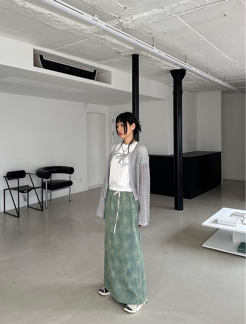 I I韓國直郵㊣女裝新品推薦25春夏熱賣休閑人氣時尚長裙ITSSONG長裙