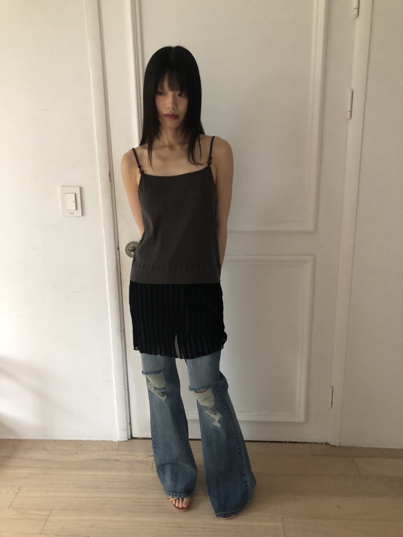 FLASH直郵韓國代購㊣女裝新品熱賣人氣25春夏推薦時尚連衣裙FLASH連衣裙