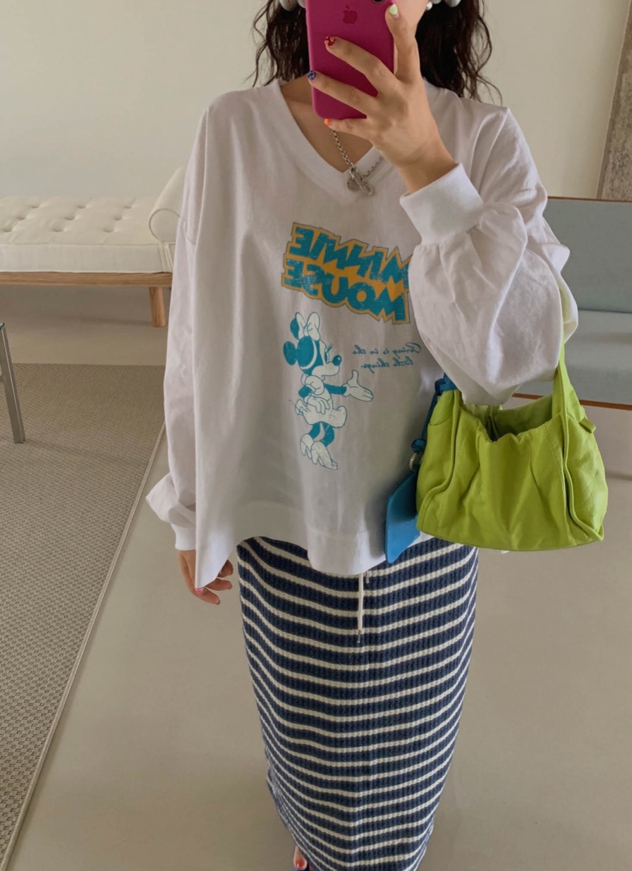I I韓國直郵㊣東大門實拍女裝新款休閑時尚推薦人氣25春夏長裙ITSSONG長裙